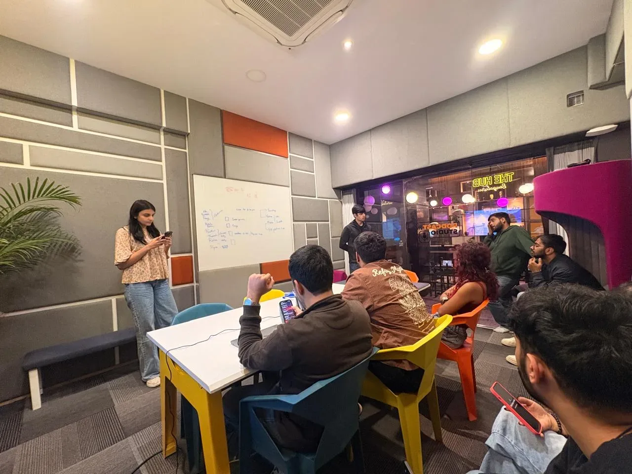 Workshop session at THB