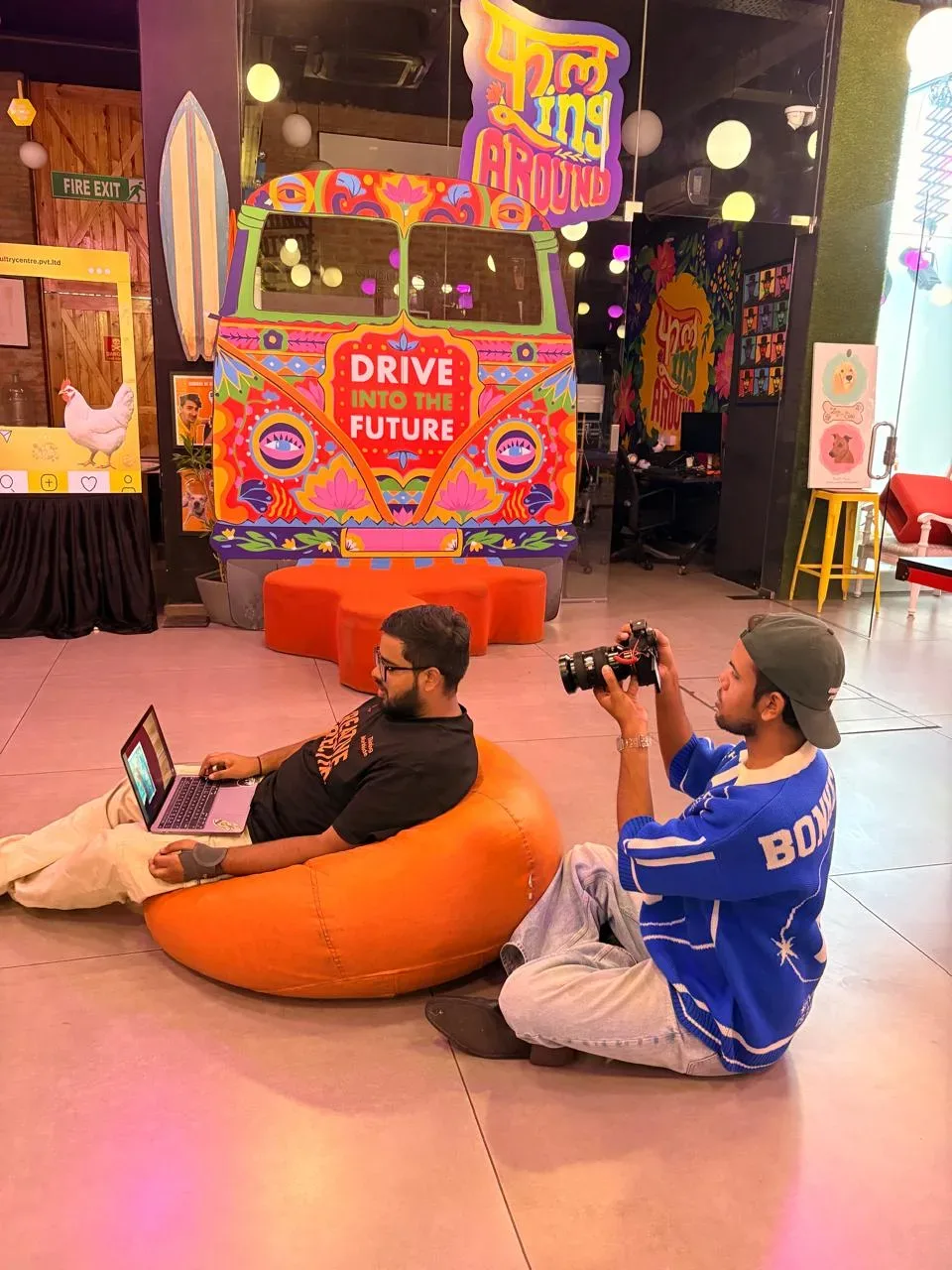 Creative workspace at THB