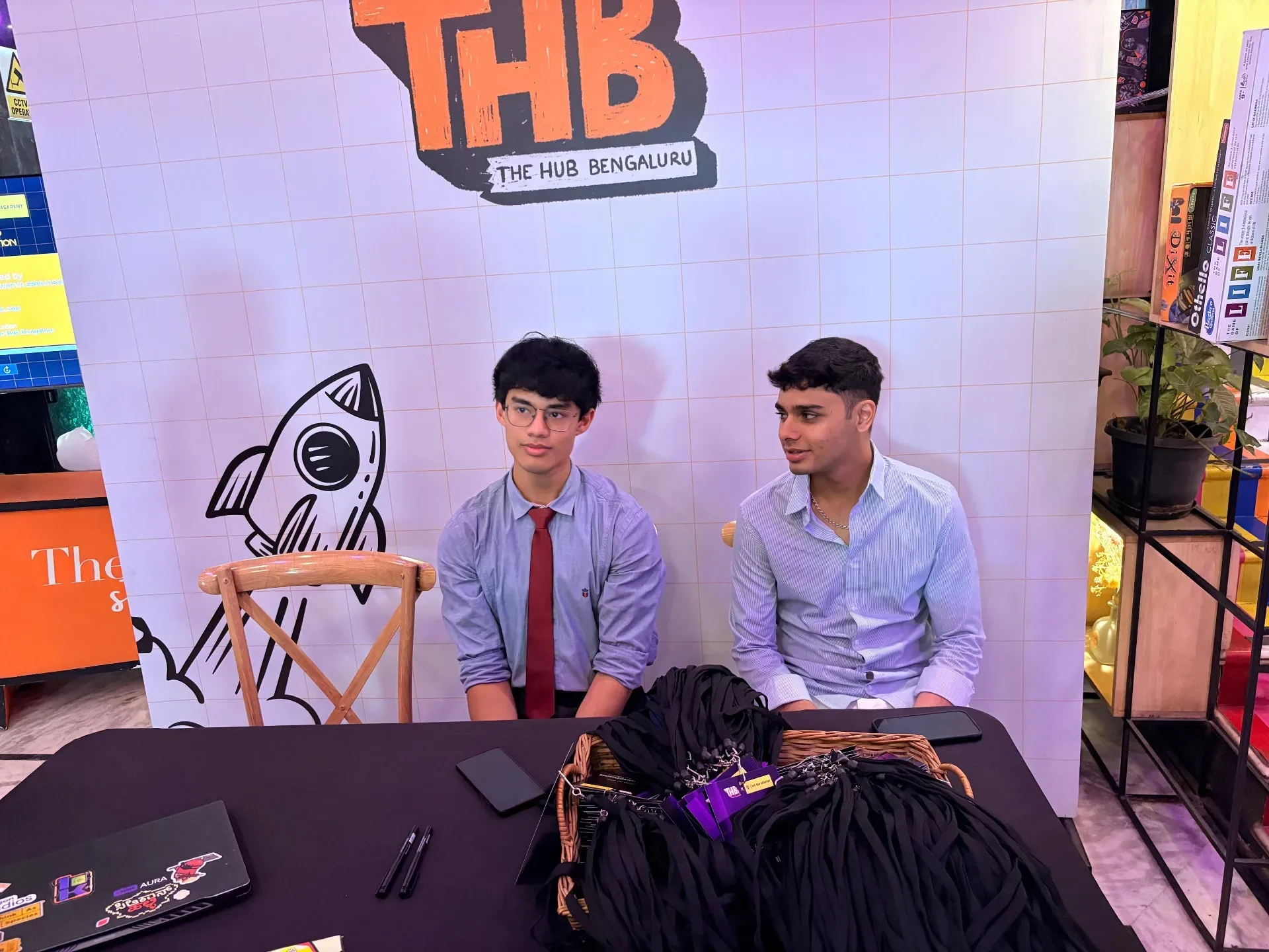 THB booth at event